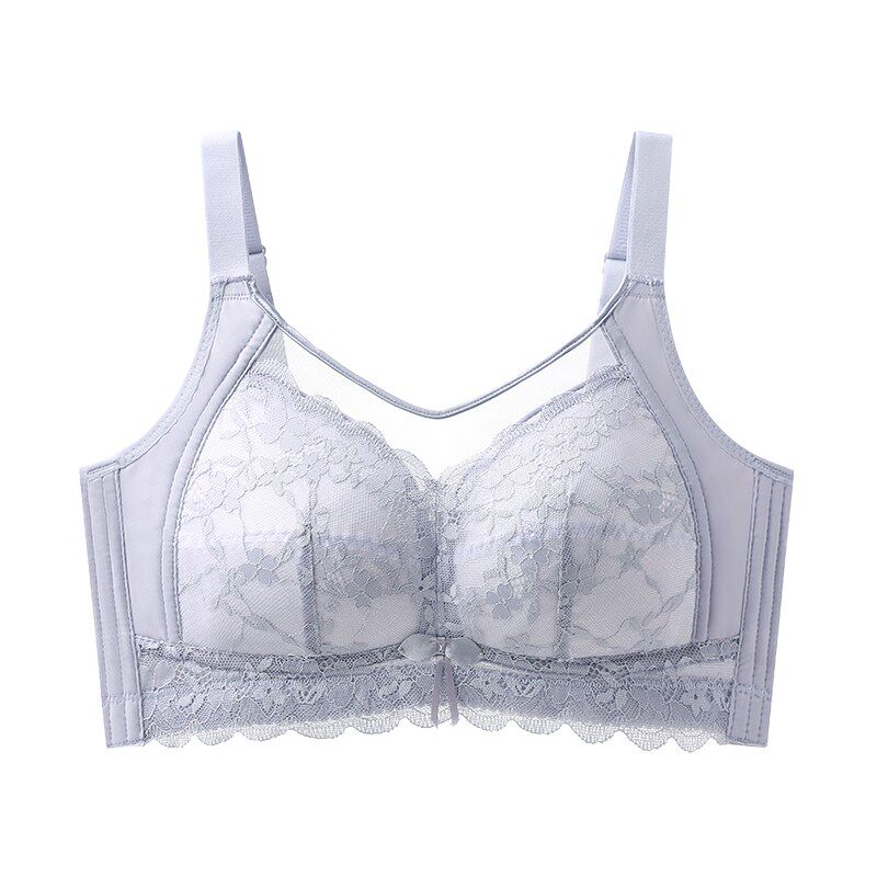 正品夏季薄大胸显小无钢圈收副乳