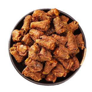 王小焗虎皮鸡爪骨广东客家特产香辣拐骨膝骨小吃即食卤味鸡脚零食