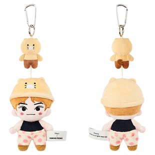 kakao friends联名威神V毛绒挂件韩流明星WayV钥匙扣上海演唱会