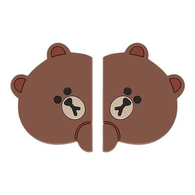 车门防撞贴卡通门边防擦防刮条保护贴通用型后视镜可爱汽车防撞条