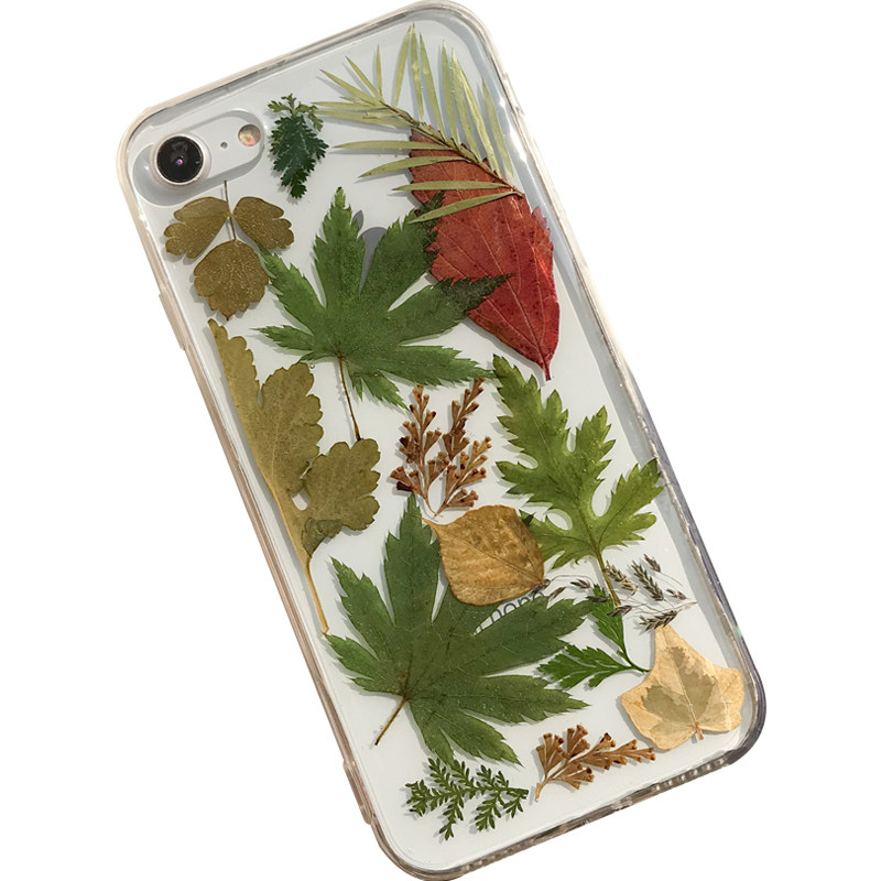 日系文艺学院风手机壳 干花手机壳 适用苹果iphone14pro-小森林