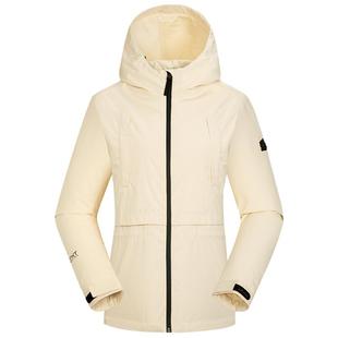 法国LAFUMA乐飞叶户外新款防水透湿冲锋衣风衣女连帽防风夹克外套