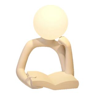 艺术小夜灯轻奢高级感家居女生卧室床头柜台灯装饰品摆件书房桌面