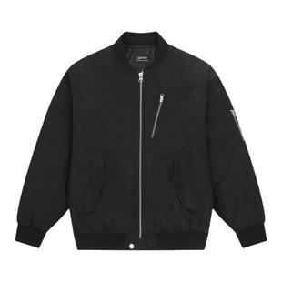 吕小虎美式潮牌MA1空军棉衣 男士冬季棒球领棉衣飞行员棉夹克外套