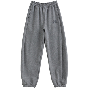 诺诺公主S1N 初中生束脚运动裤女2026春季青少年镰刀卫裤校服裤子