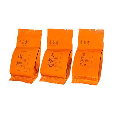 叶嘉岩 武夷岩茶大红袍茶叶肉桂老枞水仙岩茶乌龙茶试喝品鉴装6泡