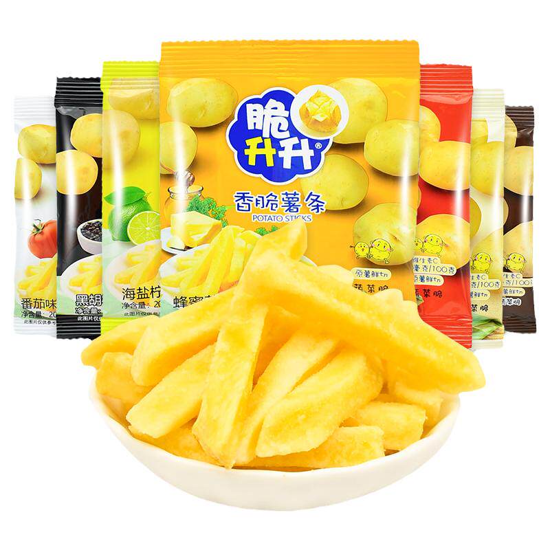 脆升升薯条香脆蜂蜜黄油味