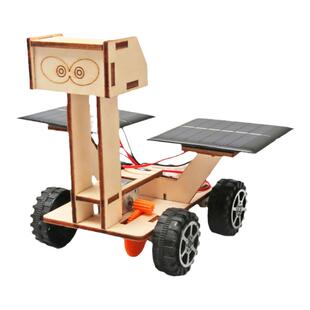 太阳能火星车模型材料包积木科学实验玩具学生手工diy材料包教具