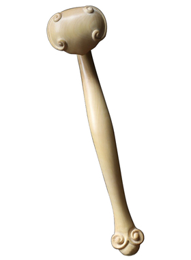 曹堂紫光檀/黄杨木如意