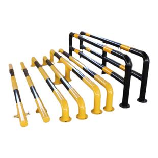 路狄加厚U型钢管挡车器厂房M型防撞护栏停车场地挡限位栏杆警示杆