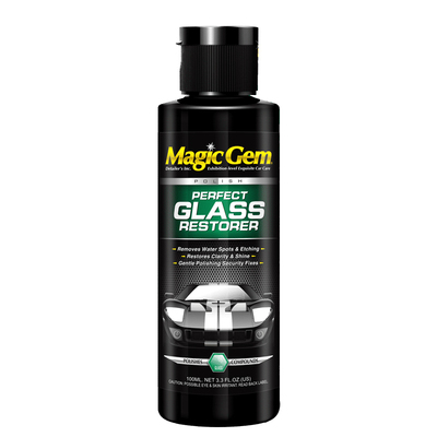 宝能玻璃清洁剂去除油膜