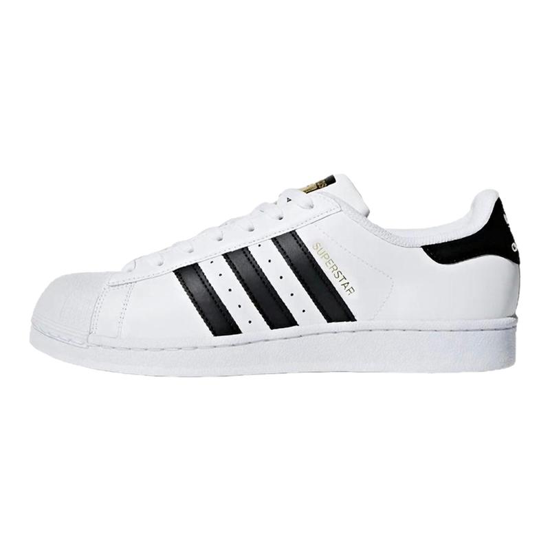 XHH Adidas阿迪达斯 originals Superstar 低帮 板鞋 黑白C77124