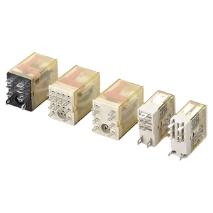 中间继电器铜线圈220v交流24v直流纯铜镀银触点工业8脚14脚带底座