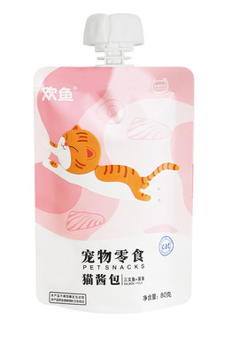 欢鱼猫咪零食猫酱包营养增肥罐头幼猫发腮猫条宠物鸡肉鱼肉猫主粮