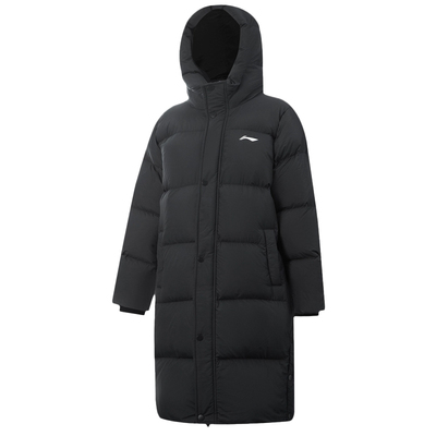 李宁女童长款羽绒服儿童羽绒服