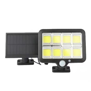 新款太阳能人体感应分体式庭院灯户外花园壁灯农村室内外路灯照明