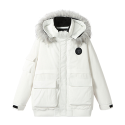 薛之谦dsp中长款派克羽绒服