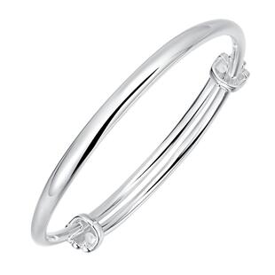 男士纯银手镯2025新款9999纯银手镯男款古法实心款光面推拉素圈