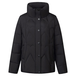 雪中飞秋冬新款羽绒服女短款立领时尚休闲百搭小个子保暖外套冬装