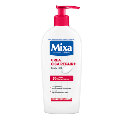 德国Mixa身体乳泛醇尿素