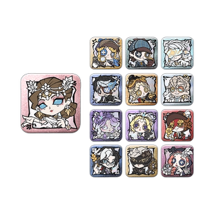 bilibili哔哩哔哩新品第五人格真理之下主题mini吧唧徽章13件