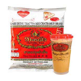 泰国原装进口现货手标泰式红茶绿奶茶400g 网红711袋装奶茶粉原料