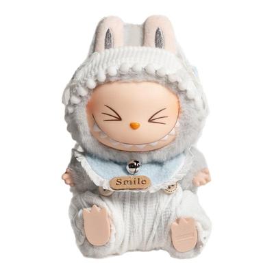 原创拉布布三代娃衣坐坐派对2.0 labubu衣服爱希望一代马卡龙娃衣