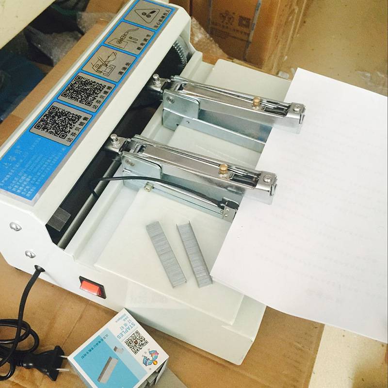 达芬贝全自动计件装订头多功能专文件多头现货订书机卡器钉电动