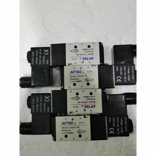 询价下单正品亚德客电磁阀4V210-08 DC24V 3.0W拆机配