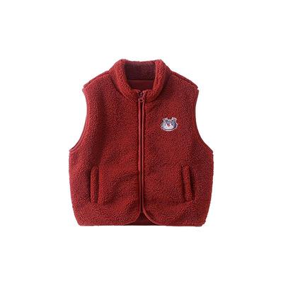 齐齐熊蛟龙秋季针织马甲