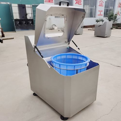 菜馅脱水机商用变频菠菜甩干机全自动泡菜脱水机全自动生菜脱水机