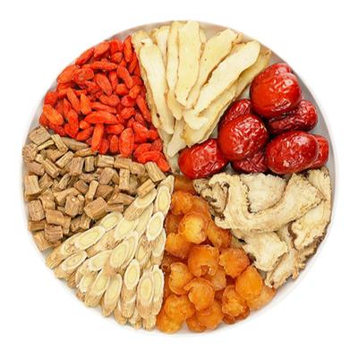 黄芪当归党参枸杞红枣茶玉竹组合非补气养血男茶调理养生茶女气血