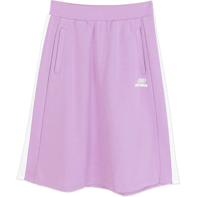 Skechers/斯凯奇正品KNITSKIRT女子时尚休闲运动简约针织长裙