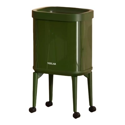 带轮可移动垃圾桶厨房专用