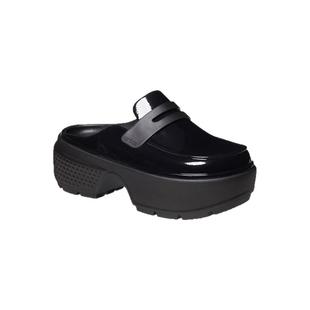 Crocs卡骆驰雪屋闪耀乐福洞洞鞋女士休闲厚底沙滩鞋女鞋210659