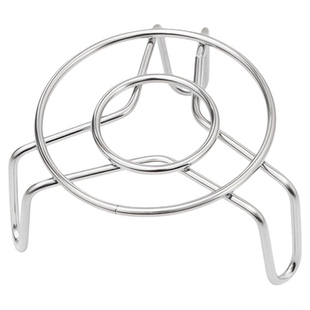 不锈钢超迷你蒸架小号隔水三角矮低脚小锅炖盅小型电饭锅蒸笼支架