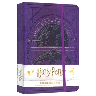Harry Potter Dumbledore's Army Hardcover Ruled Journal 哈利波特 邓布利多军精装笔记本 英文原版进口