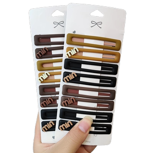 碎发夹女2025新款一字夹发夹后脑勺bb夹侧边前额刘海碎发整理神器