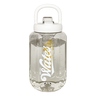 2500ml水杯2026新款男女高颜值大容量水壶桶便携户外夏季运动杯子