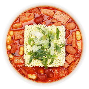 韩国进口不倒翁火锅拉面 奥土基速食餐饮拉面韩式部队火锅面5袋装