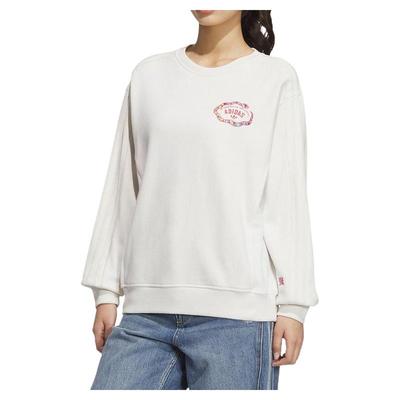 adidas阿迪达斯春季新款蛇年新年款运动宽松圆衣套头衫JL8425