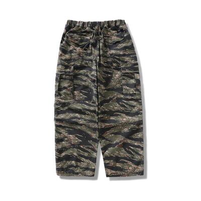 AGITOMADE虎纹迷彩工装伞兵裤
