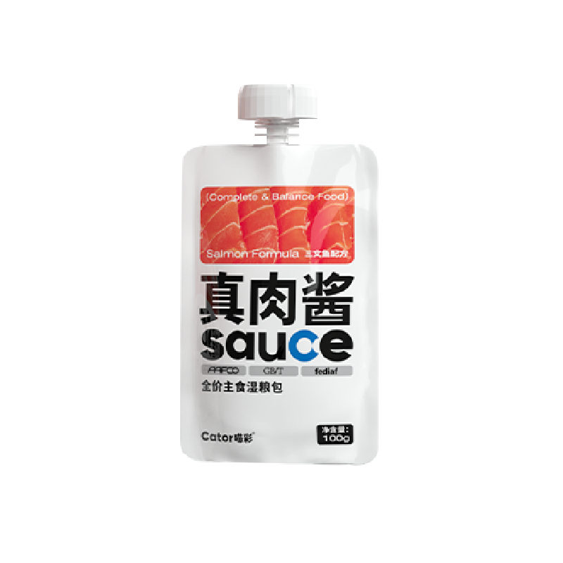 喵彩全价主食肉肉酱包100g