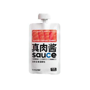 Cator喵彩真肉酱全价主食猫条湿粮包肉泥鸡肉主食罐猫粮100g/包