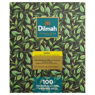 dilmah迪尔玛柠檬味锡兰红茶