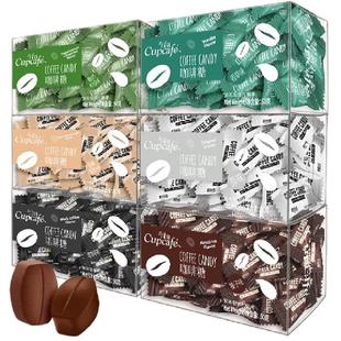 正品今治前台招待嚼着吃的咖啡糖多口味考试开车提神醒脑黑咖啡