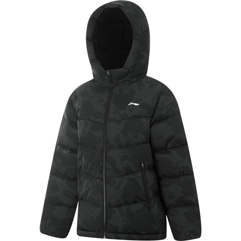 李宁儿童加厚羽绒服2025新款冬季男童装中大童青少年外套保暖冬装