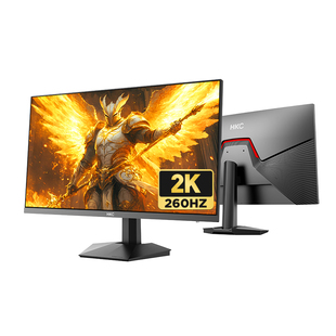 HKC显示器27英寸2K260HZ电竞游戏320电脑300高刷屏幕G27H4经典版