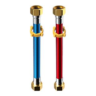 304不锈钢波纹管适用海尔美的电热水器连接冷热进出水软管耐高温