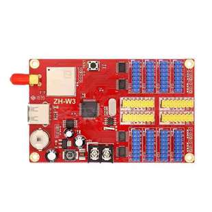 中航控制卡ZH-W3无线手机WIFI U盘LED广告走字显示屏系统主板